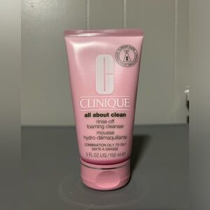 Clinique all about clean Foaming Cleanser 5 oz New